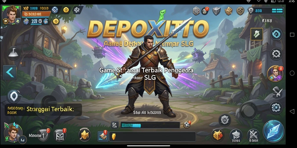Tampilan gameplay DEPOXITO yang mendebarkan dan penuh strategi.