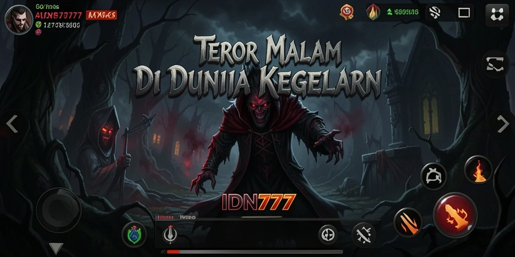 Tangkapan layar dari gameplay menakutkan di IDN777 yang penuh ketegangan.