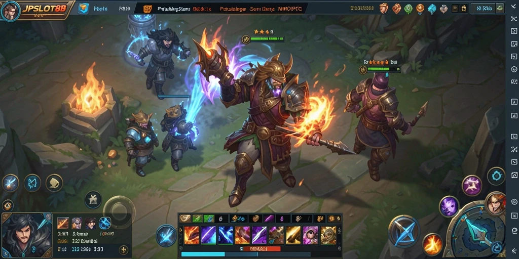 Tampilan utama gameplay JPSLOT88 yang seru dan penuh tantangan.
