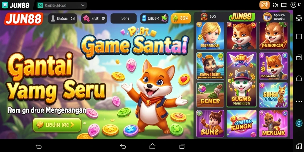 Tampilan menarik dari gameplay JUN88 yang seru dan penuh warna.