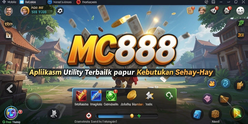 Tampilan antarmuka MC888 yang intuitif dan mudah digunakan.