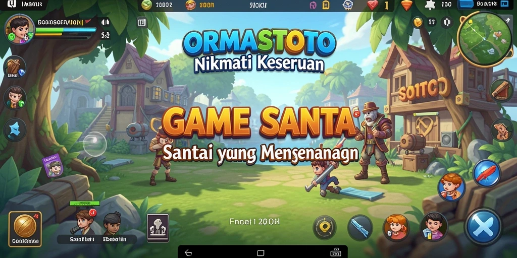 Menunjukkan tampilan gameplay yang menarik dari ORMASSTOTO.